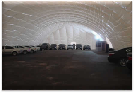 Воздухоопорные сооружения-крытый гараж, Москва